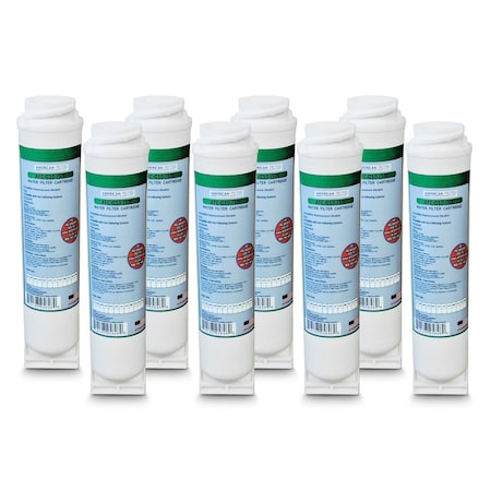 AFC Brand AFC-G10-FQK2J, Compatible To GE FQK2J Water Filters (8PK) Made By AFC